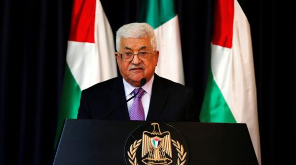 El presidente de la Autoridad Nacional Palestina, Mahmoud Abbas, se reunió el sábado con el Papa Francisco para inaugurar la embajada palestina en el Vaticano (Reuters)