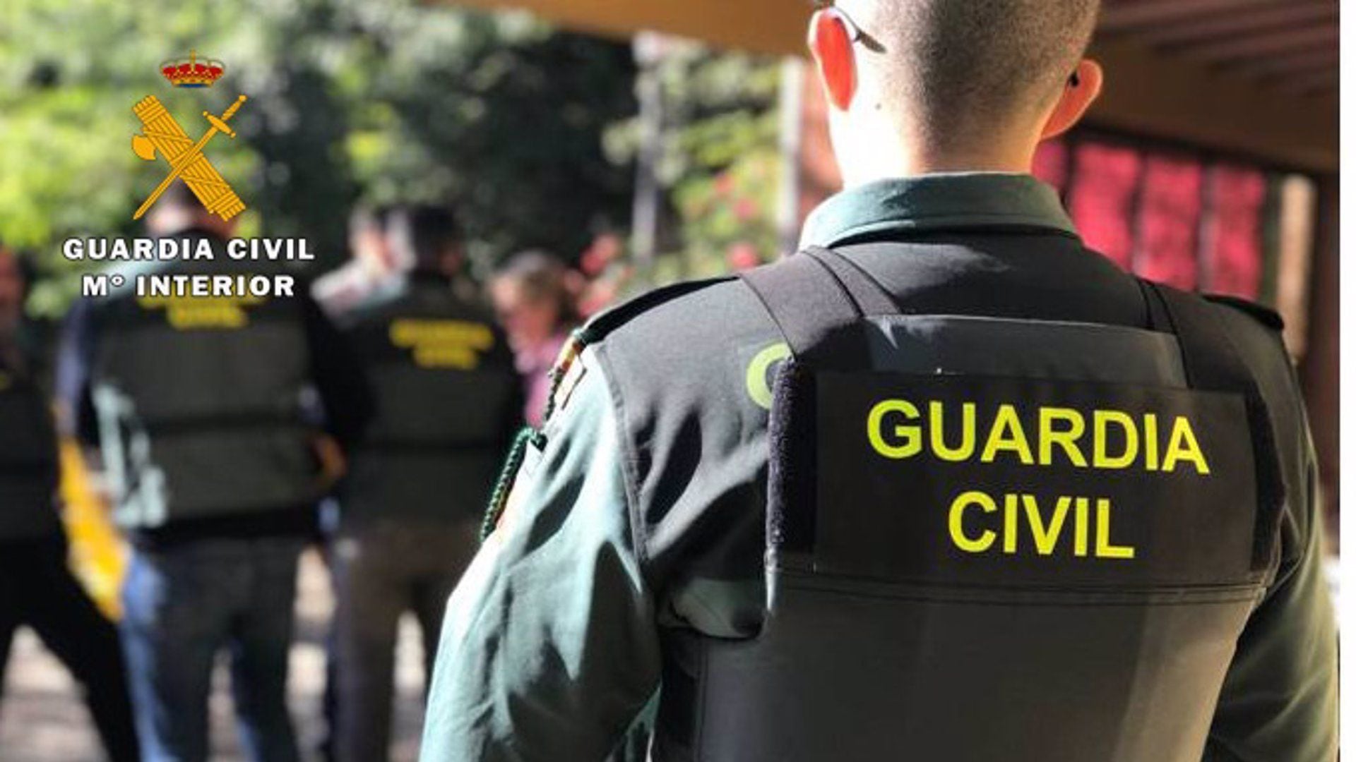 Un agente de la Guardia Civil, a 23 de enero de 2024. (Guardia Civil/Europa Press). 