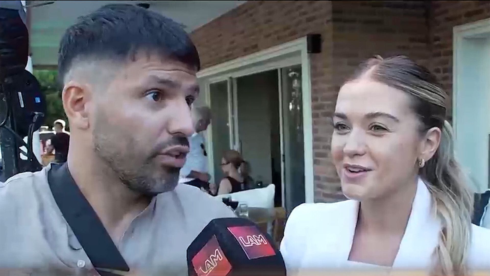 Hablaron el Kun Agüero y Sofía Calzetti sobre su embarazo y la hija que viene en camino