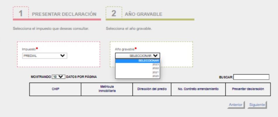 Generación de la factura de impuesto de vehículos 2023 en línea