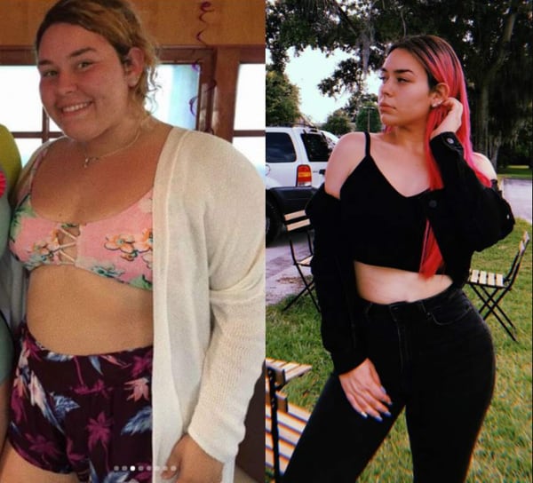 Jesaaelys Marie confesó que perder de peso fue uno de los logros más importantes de su vida (Instagram Jesaaelys Marie)