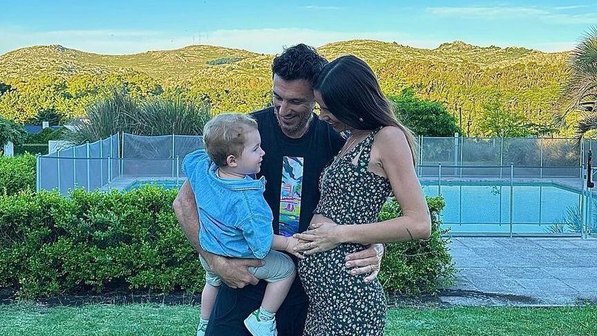 Pico Mónaco y Diana Arnopoulos confirmaron que esperan su segundo hijo