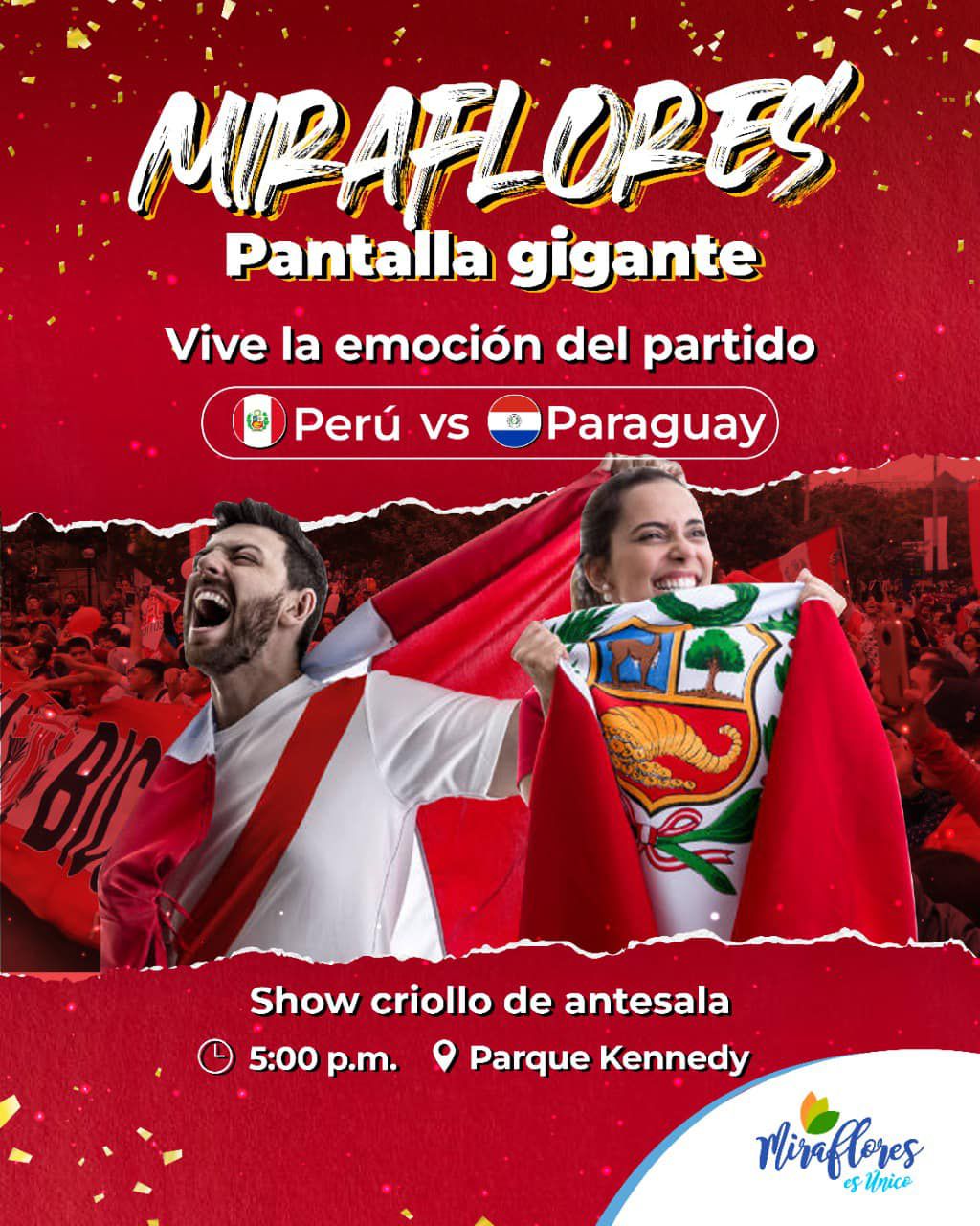 Where to watch the Peru vs. Paraguay on the big screen