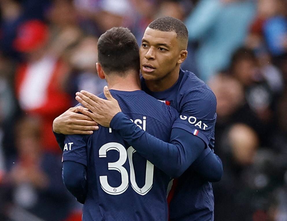 Las palabras de Kylian Mbappé hacia Lionel Messi ratifican la buena relación con el argentino (REUTERS/Christian Hartmann)