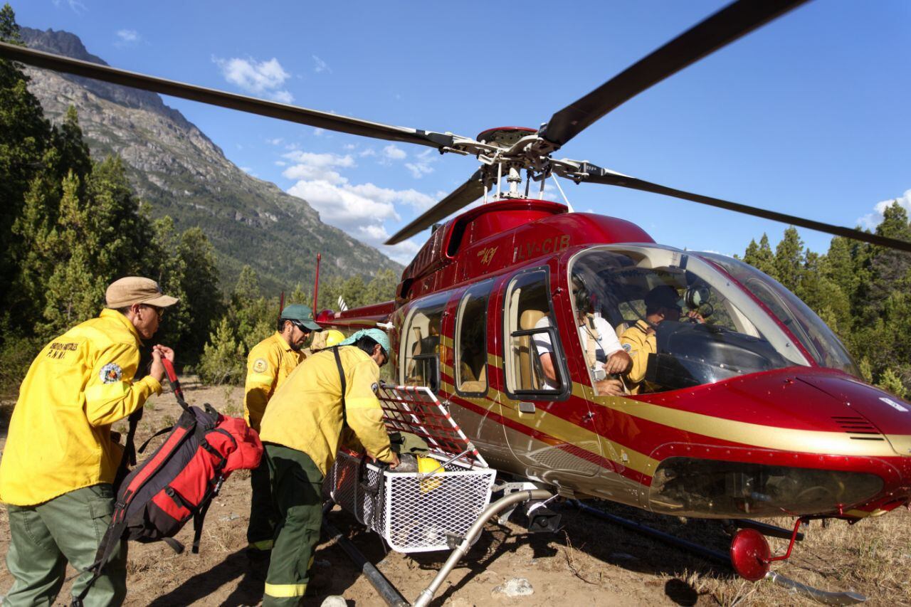 Incendios en la Patagonia