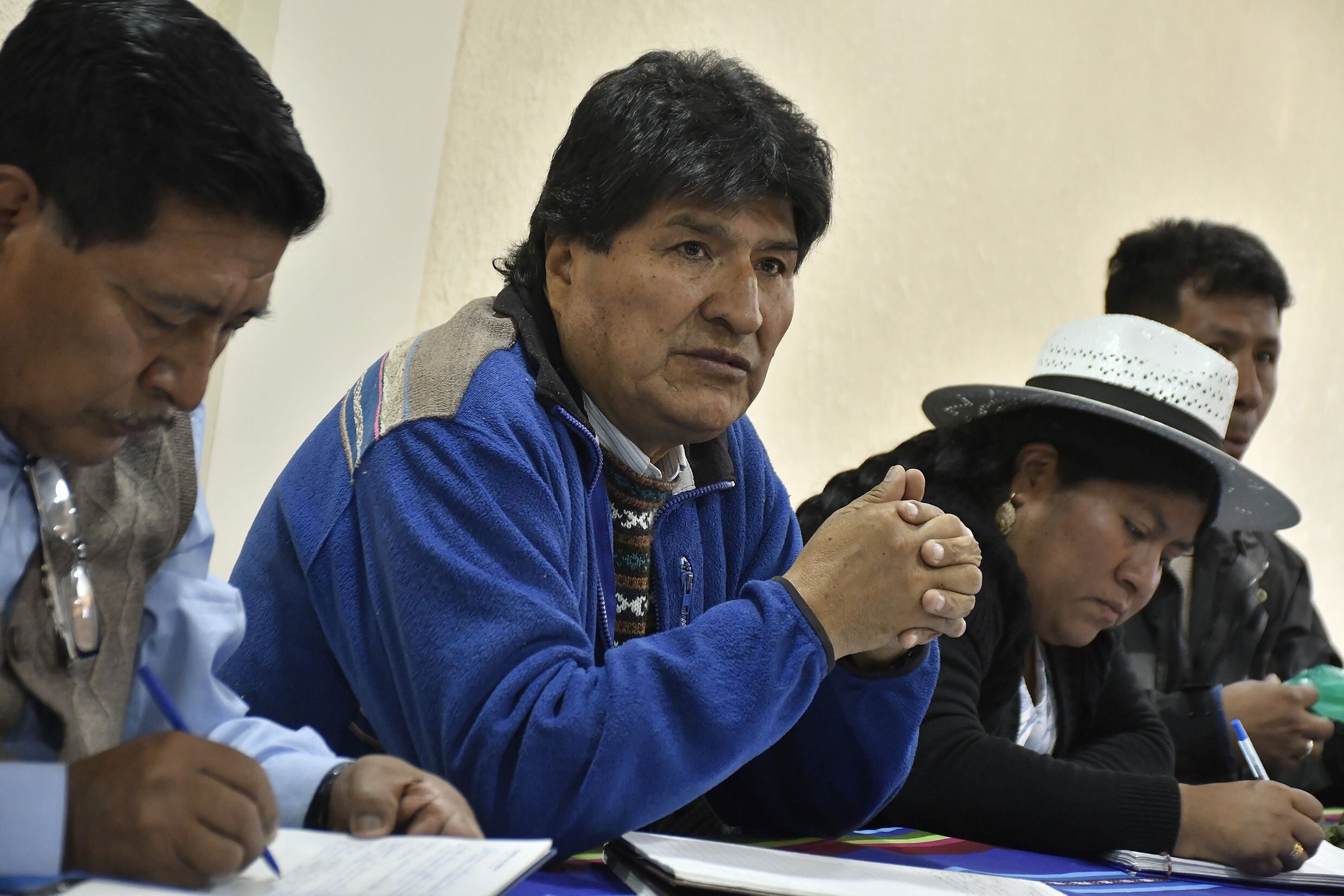 El expresidente de Bolivia y jefe del gobernante Movimiento al Socialismo (MAS), Evo Morales, en una fotografía de archivo. EFE/Jorge Abrego 