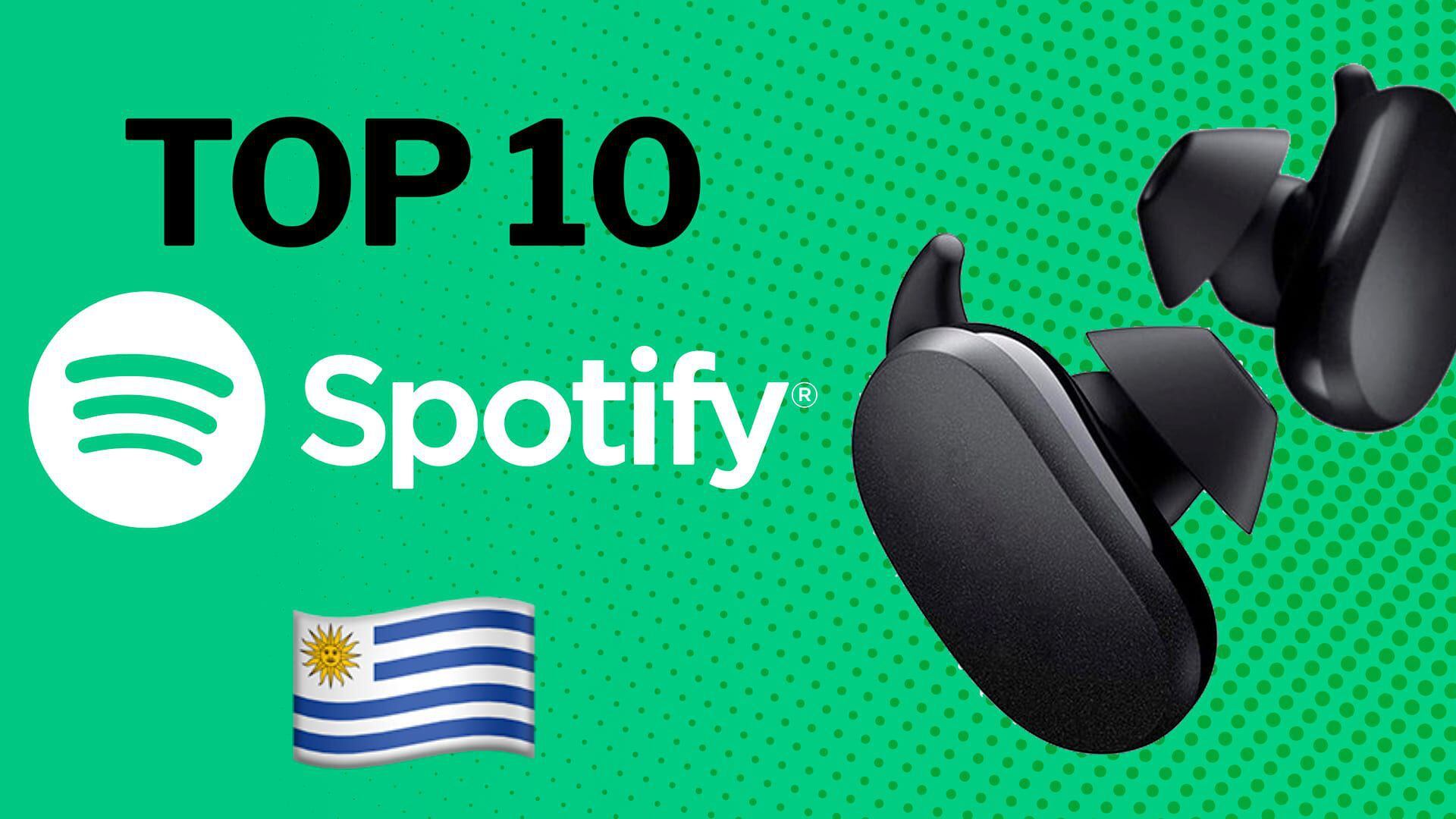 Spotify Uruguay: las 10 canciones más populares de hoy