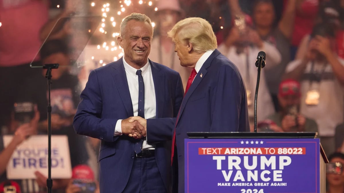 Trump incluyó a Robert Kennedy Jr. y a Tulsi Gabbard en el equipo con el que espera llegar a la Casa Blanca