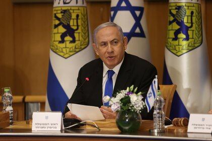 El primer ministro israelí Benjamín Netanyahu. Amit Shabi/Pool via REUTERS