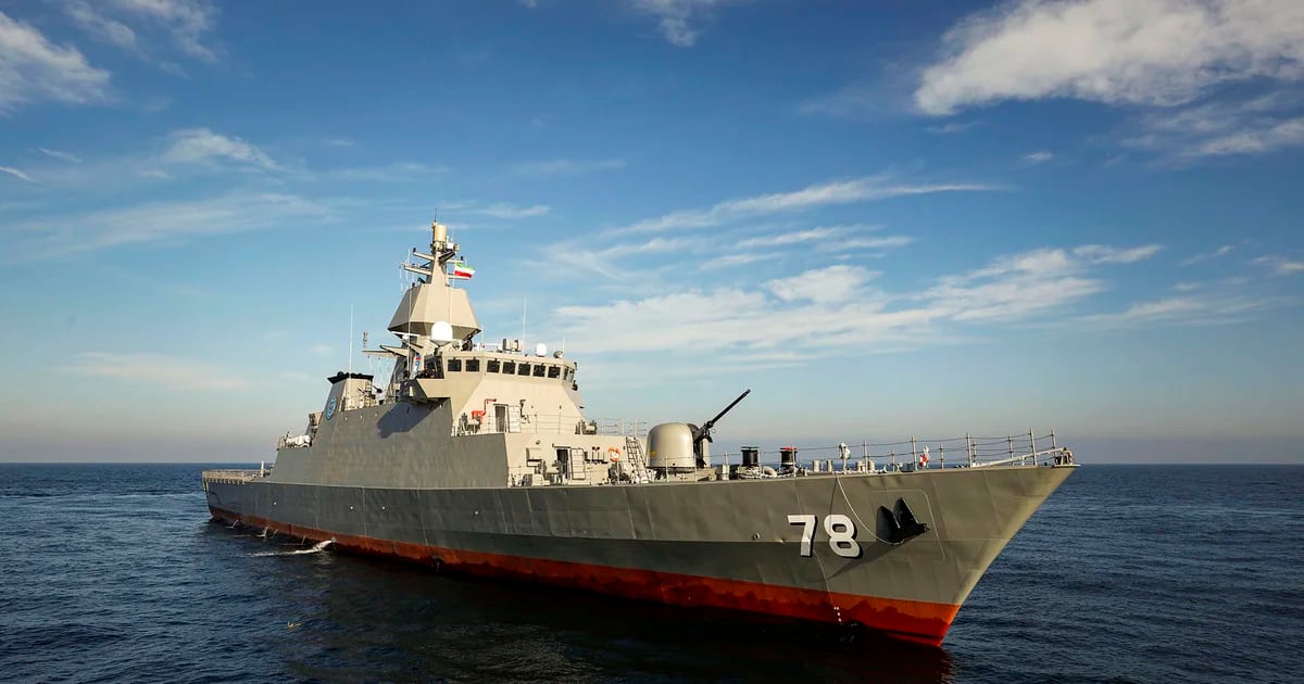 The Iranian regime has added a sophisticated warship to its Caspian Sea fleet