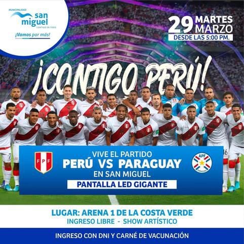 Where to watch the Peru vs. Paraguay on the big screen