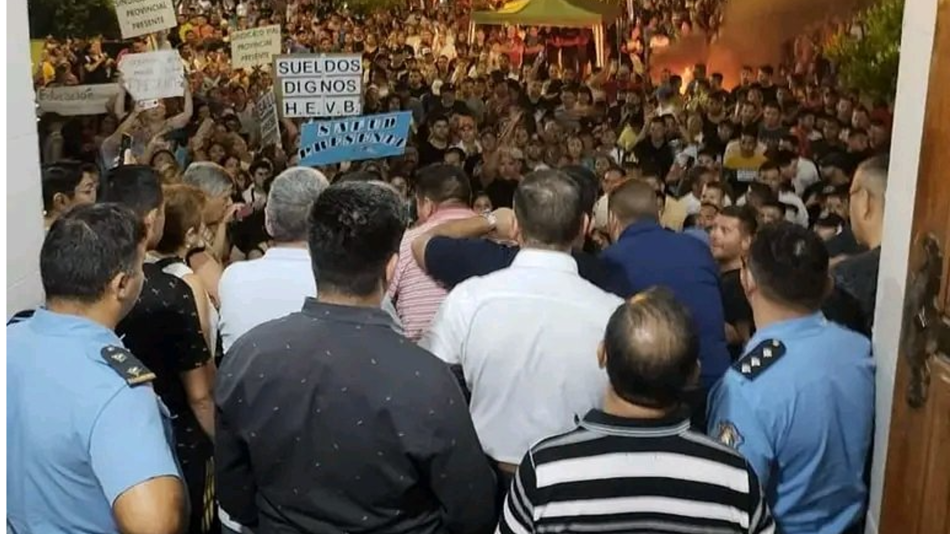 Protesta Policial La Rioja