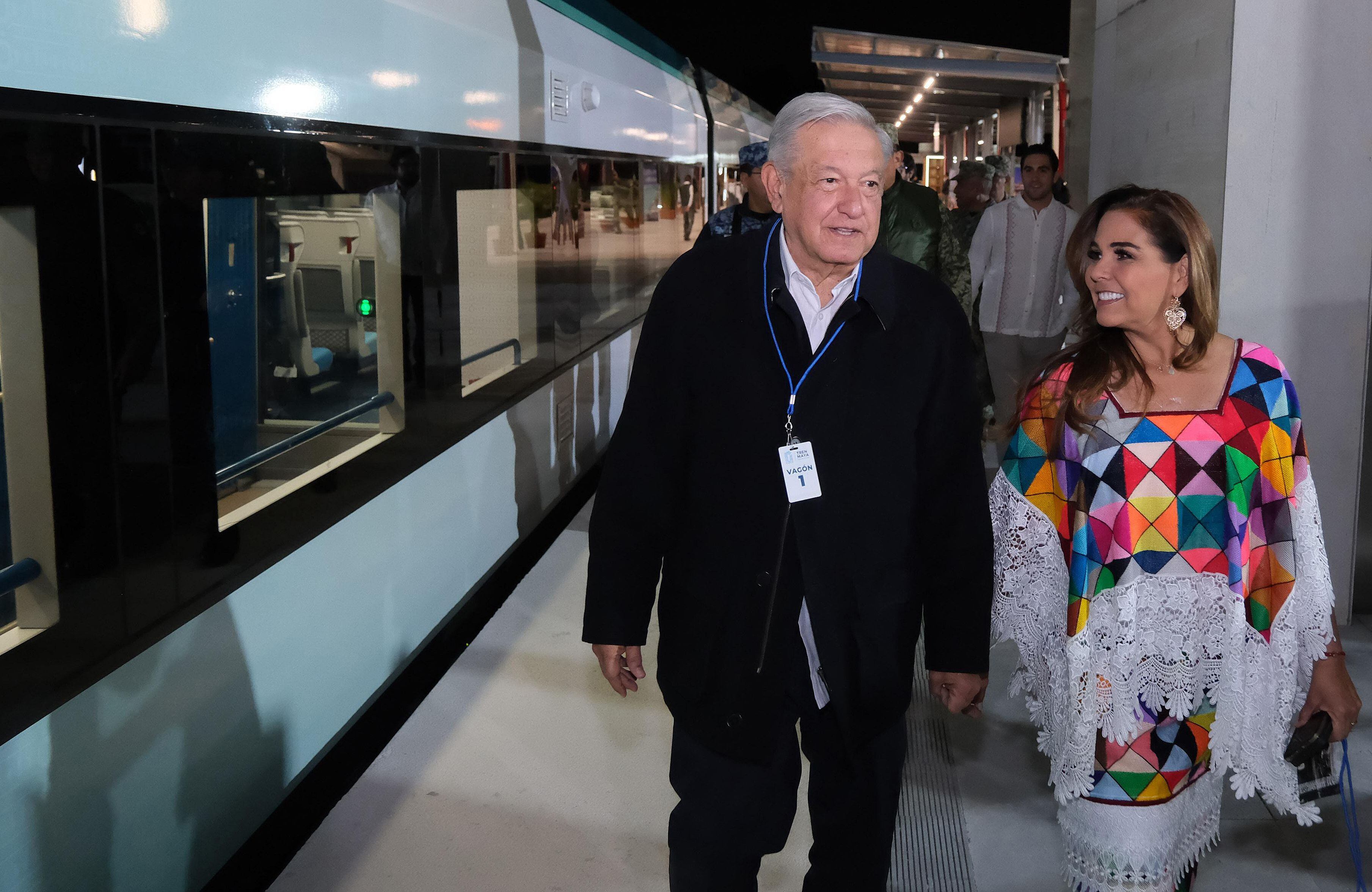 AMLO explicó por qué no quedó terminada completa la obra del Tren Maya (EFE/Alonso Cupul)