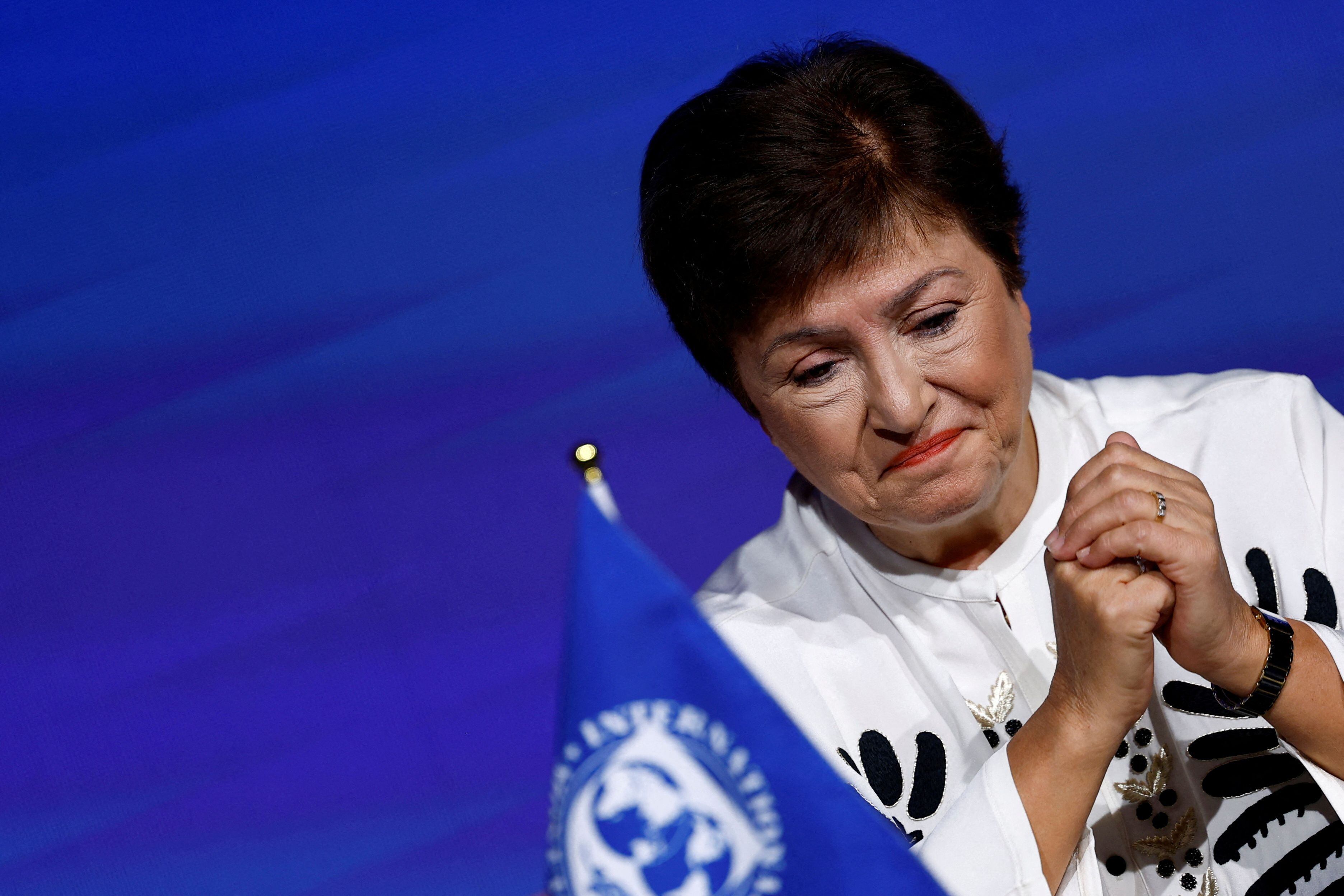 La directora gerente del Fondo Monetario Internacional (FMI), Kristalina Georgieva (Reuters)