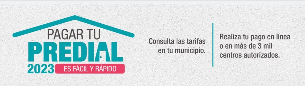 El gobierno del Edomex tiene descuentos en el pago del predial para grupos vulnerables del 34 por ciento durante todo el año 2023 (Gobierno del Estado de México)