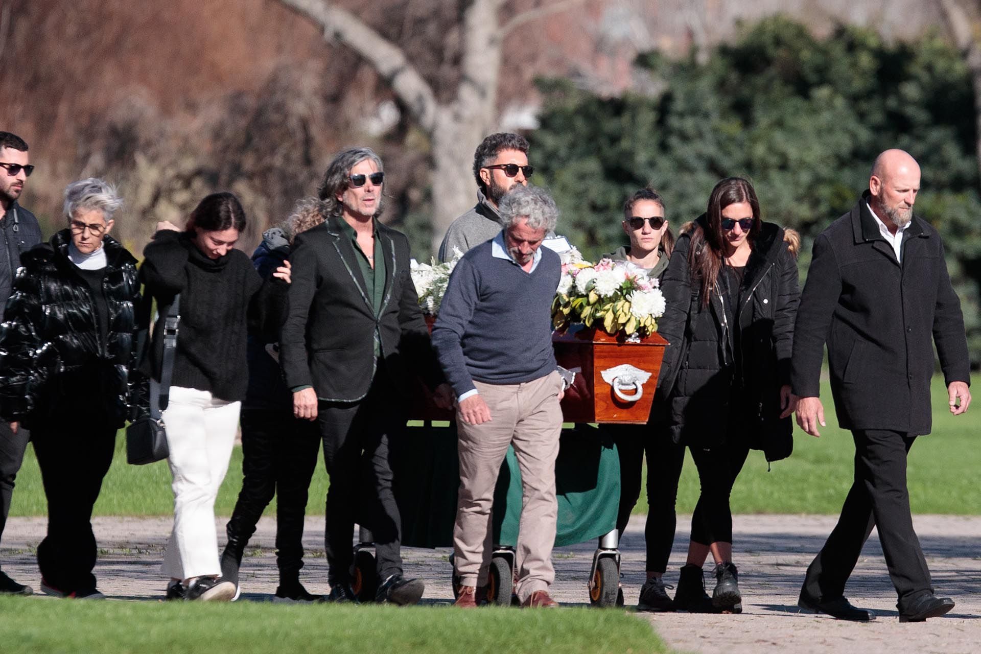 El entierro se realizó en el Jardín de Paz en Pilar. Su entorno decidió que no hubiera velatorio