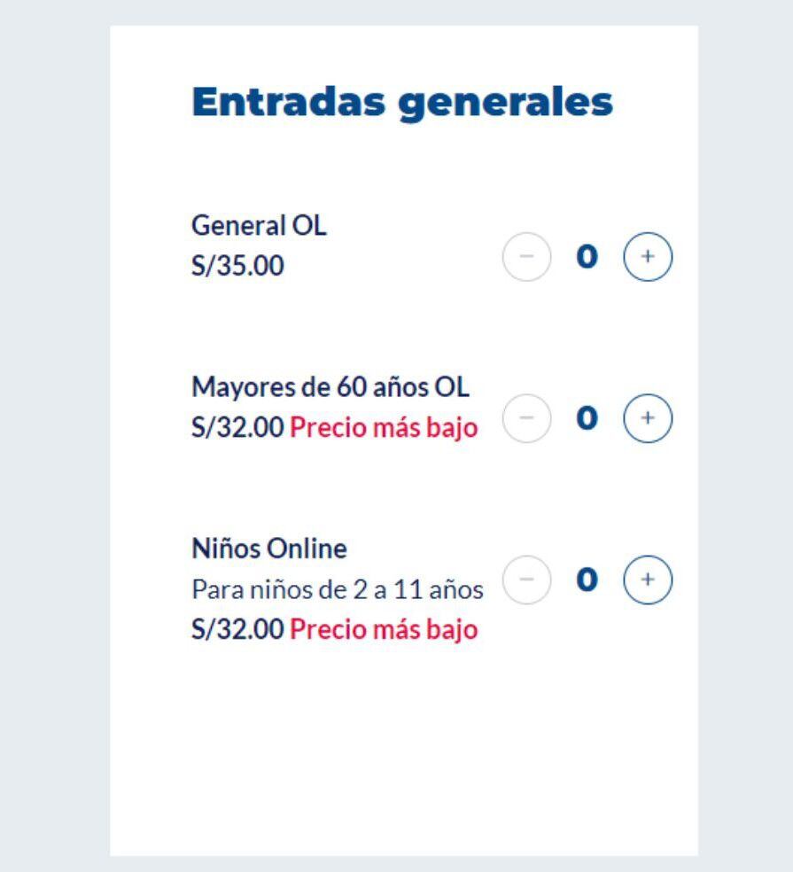 Precios de Cineplanet Salaverry. (Captura)