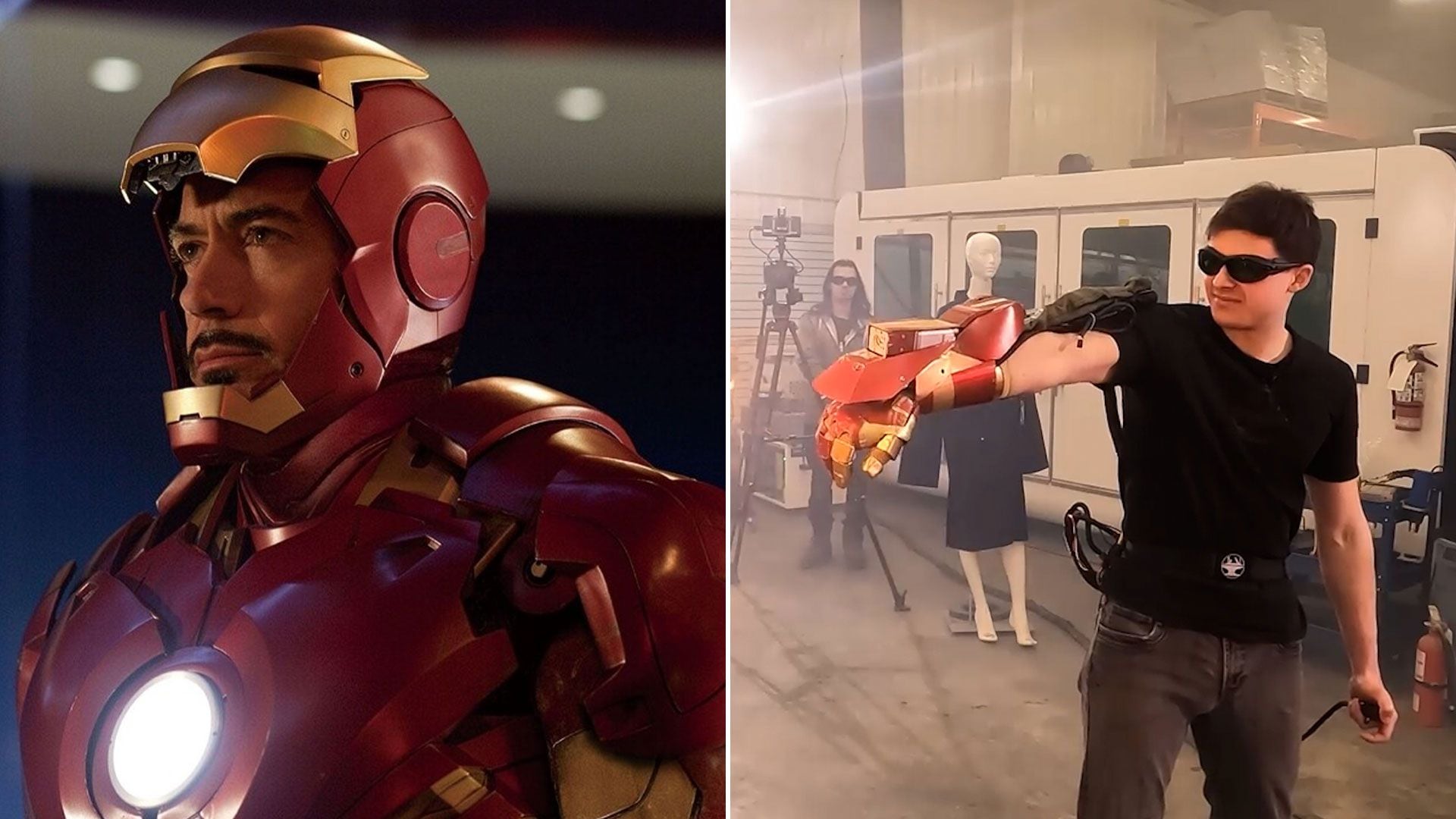 El guantelete de Iron Man en la vida real