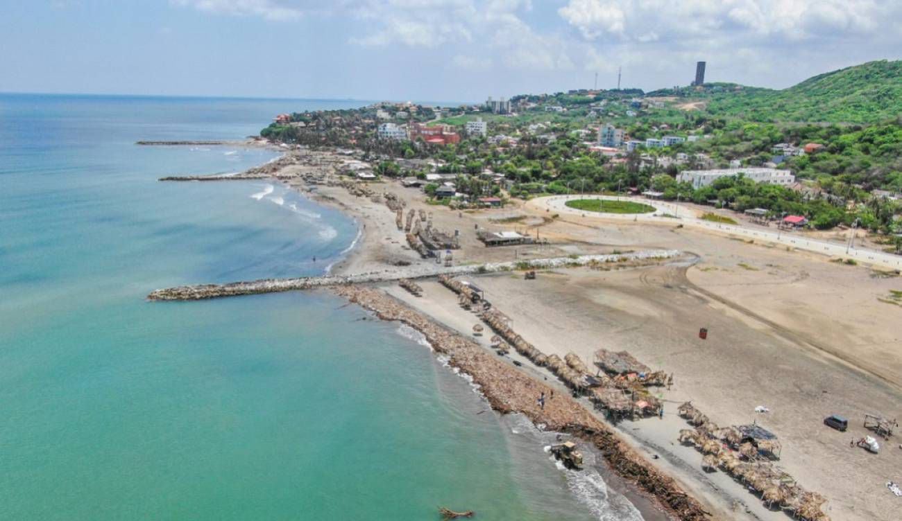 Puerto Colombia Beach Atlantik-Kolumbien 18-11-2021