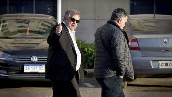 El fiscal Carlos Stornelli, esta mañana, al llegar a Tribunales (Gustavo Gavotti)