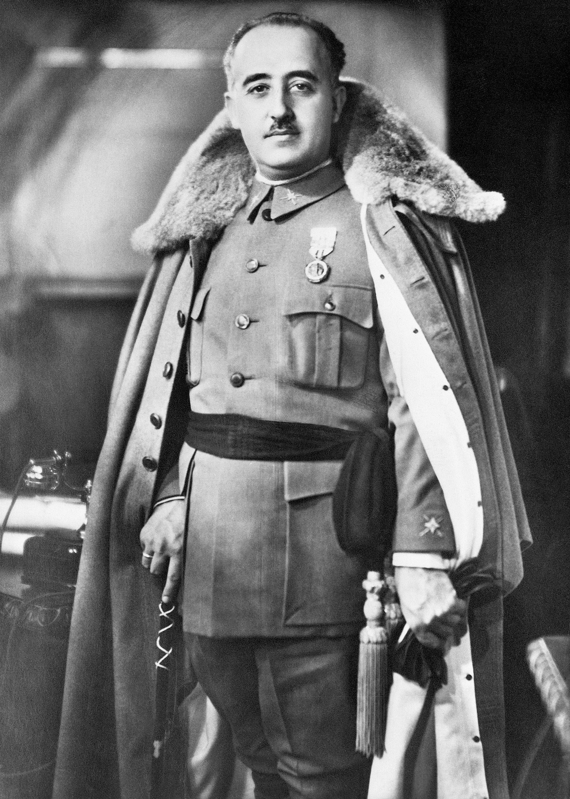 El dictador Francisco Franco (Bettmann Archive)