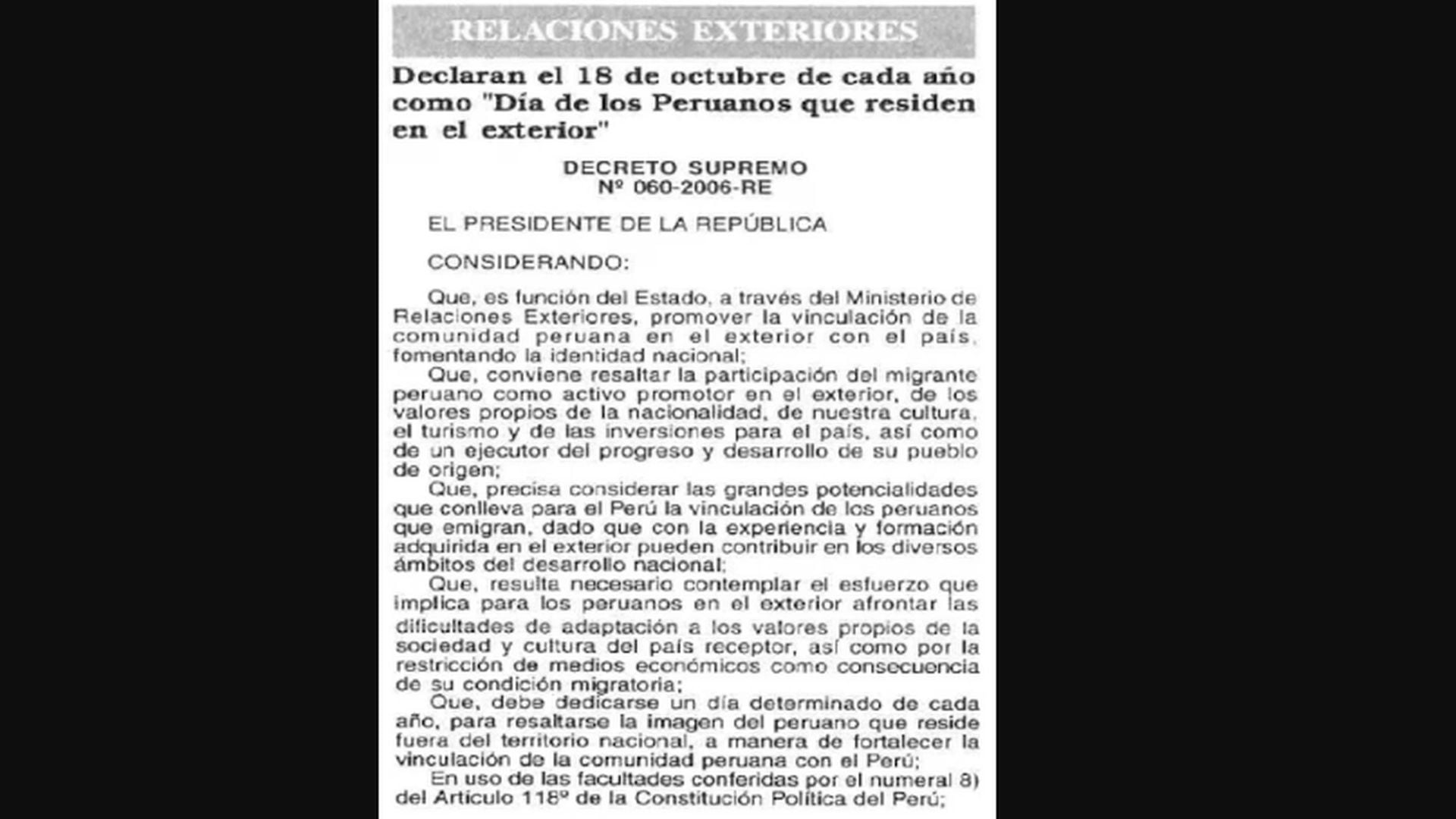 En las últimas décadas, la migración ha dejado de ser un privilegio de unos pocos, convirtiéndose en una realidad común para muchos peruanos que buscan mejorar sus vidas en otros países. (El Peruano)