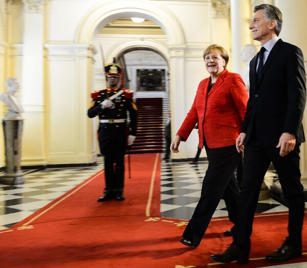 Las Mejores Fotos De La Visita De Angela Merkel A La Argentina Infobae