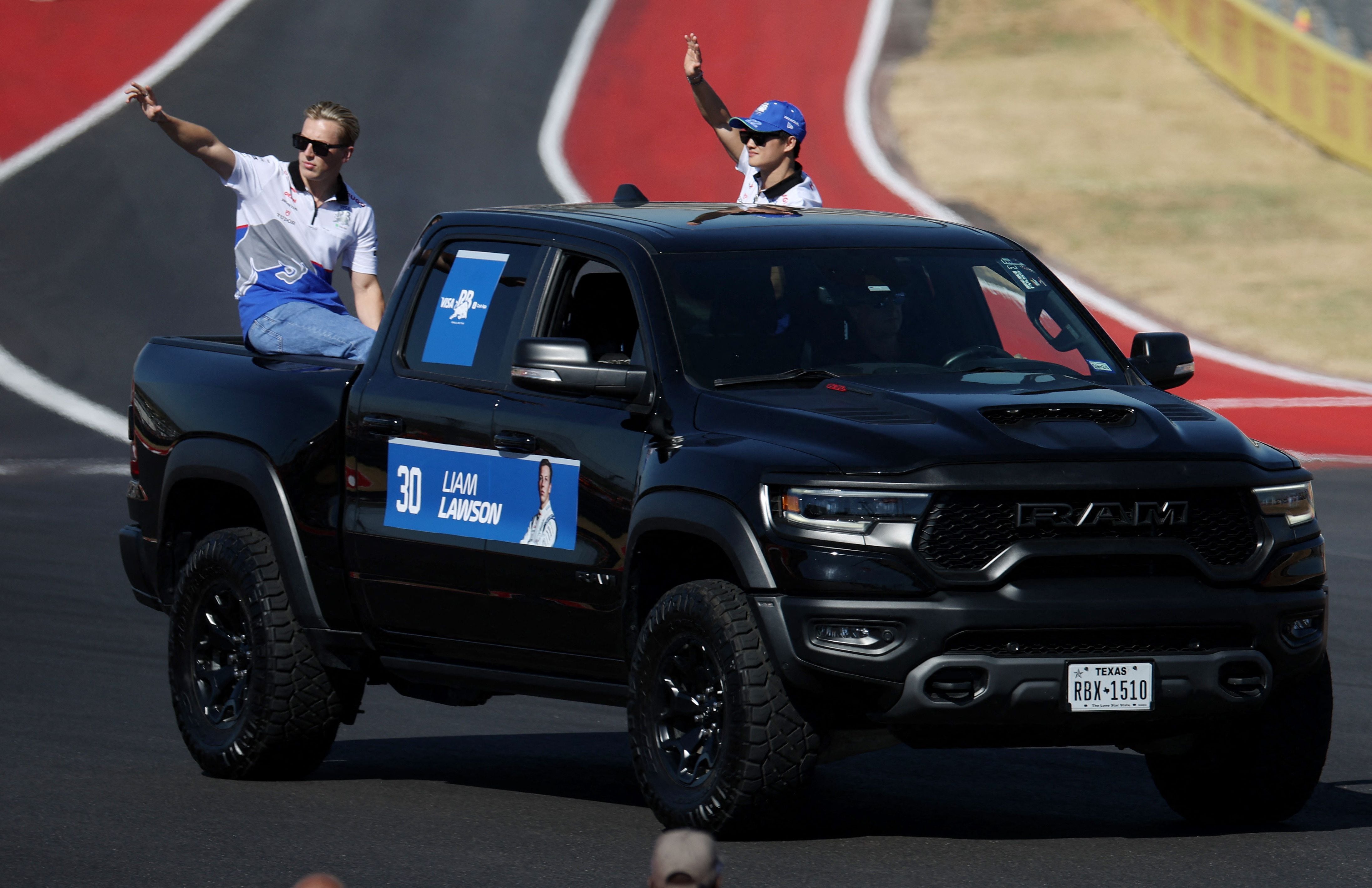 Lawson y Tsunoda son actualmente los titulares de RB (Foto: Reuters/Kaylee Greenlee Beal)