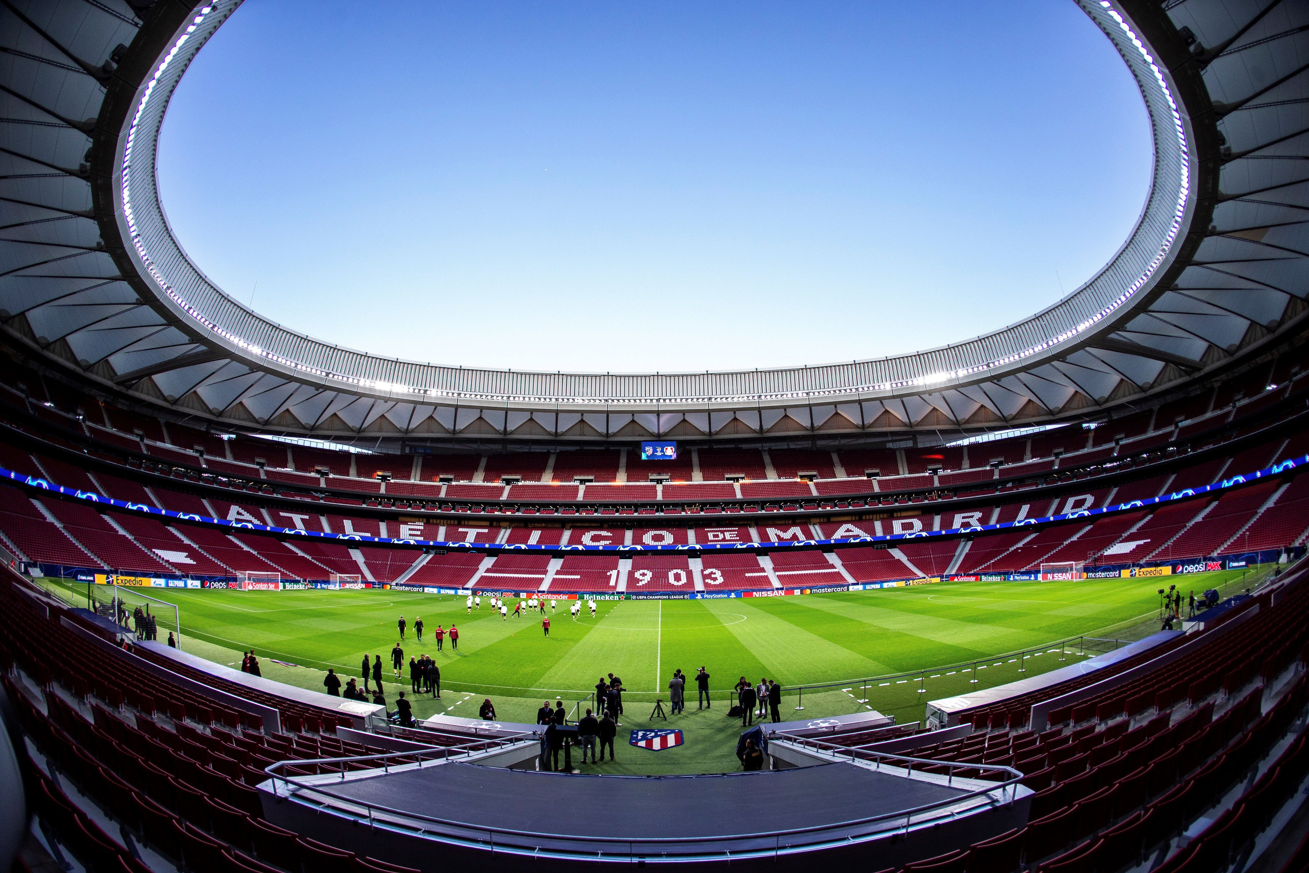Vista general del estadio Cívitas Metropolitano, en una foto de archivo. (EFE). 