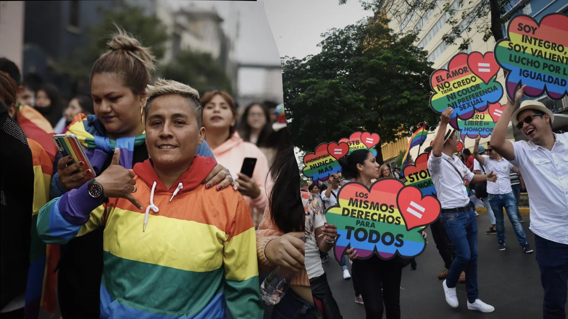 La Marcha del Orgullo LGBT+ es uno de los eventos más esperados por la comunidad y sus familias, así como por las asociaciones que defienden sus derechos. Foto: Andina