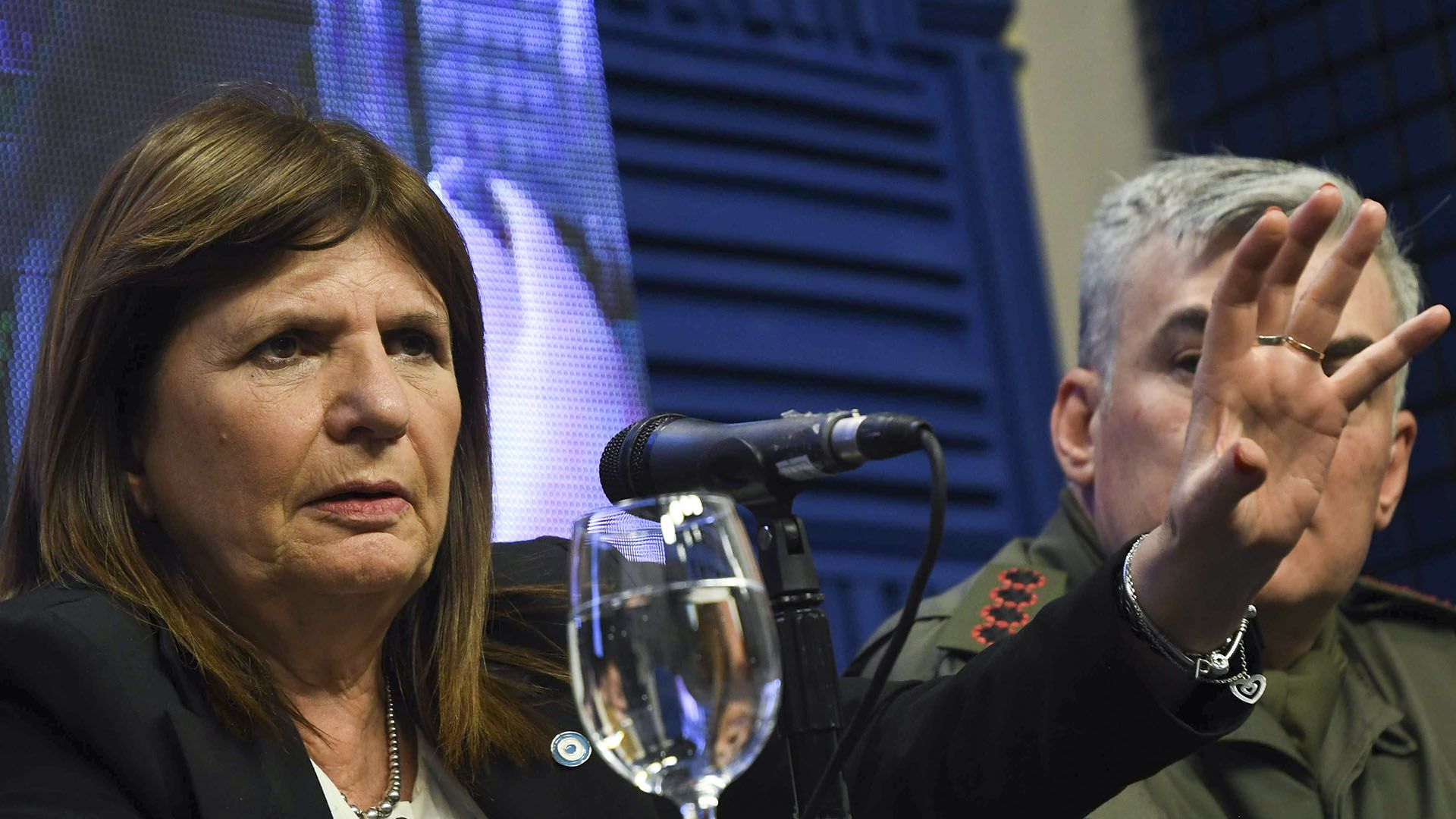 Conferencia de prensa Patricia Bullrich - Portada