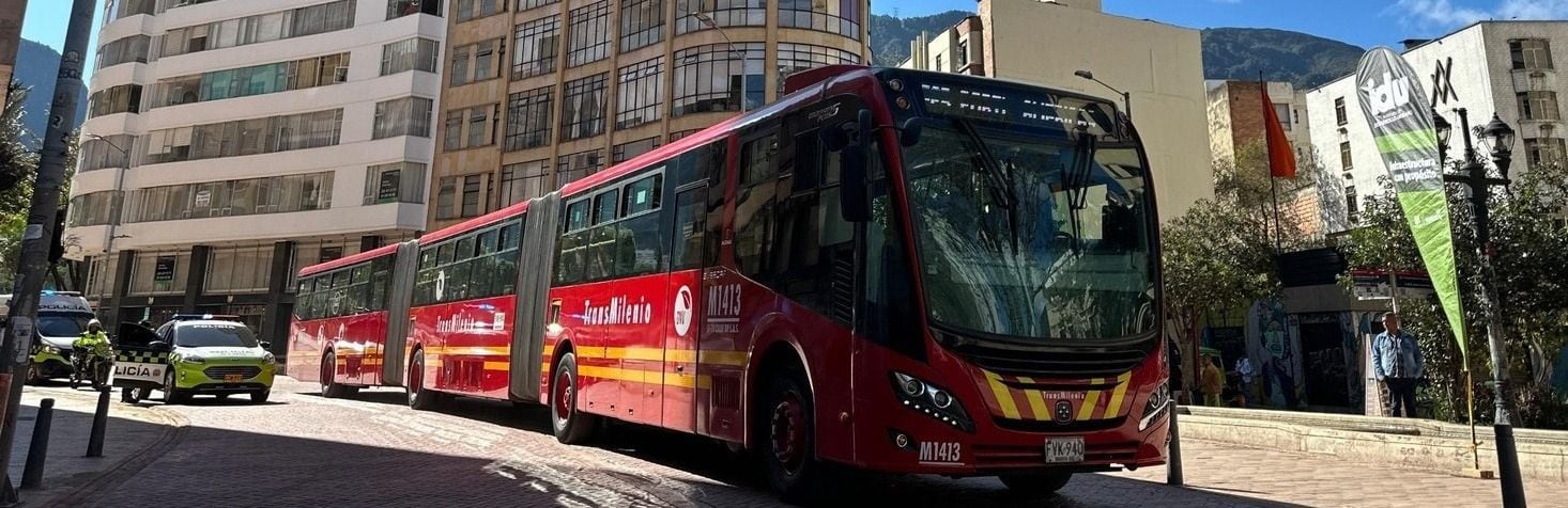 El sistema TransMilenio retomará operaciones troncales en el Eje Ambiental desde el 12 de agosto - crédito IDU