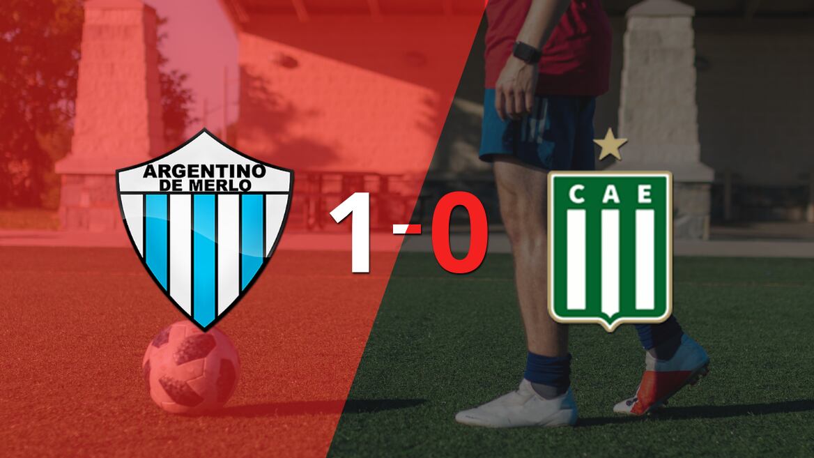 Con lo justo Argentino de Merlo venció a Excursionistas 1 a 0 en el