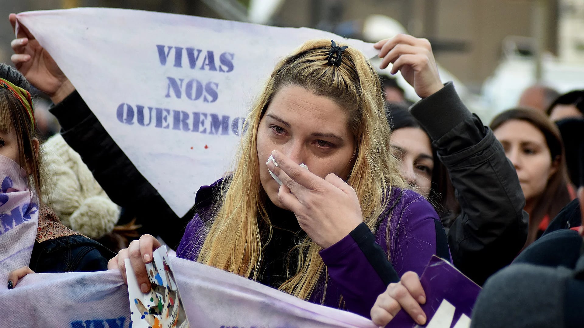 Por segundo año, el 3 de junio se convirtió en una fecha emblemática en contra de los femicidios en la Argentina (Nicolás Stulberg)