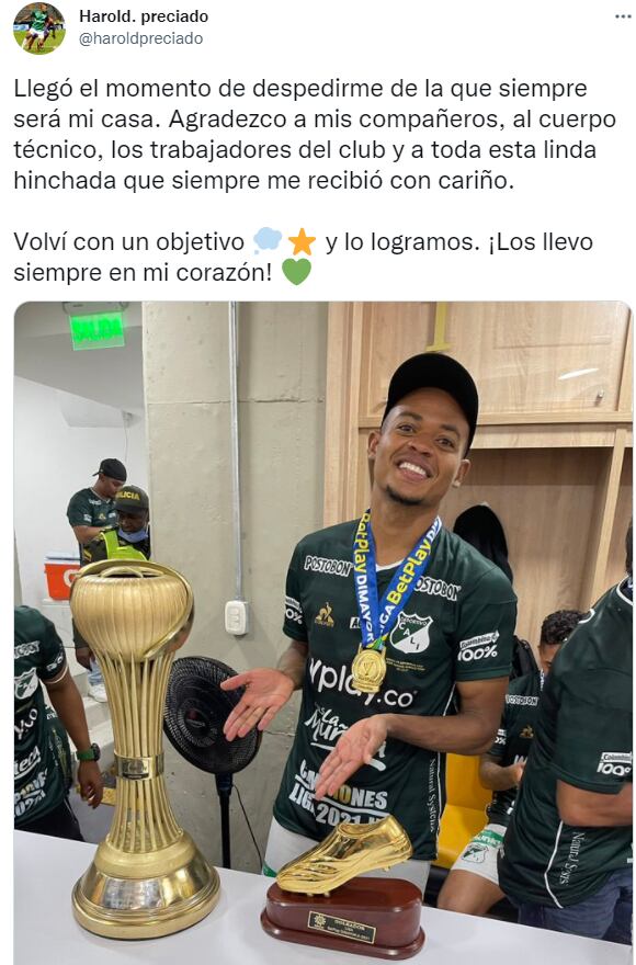 La Emotiva Despedida Del Deportivo Cali Al Goleador Del Fútbol