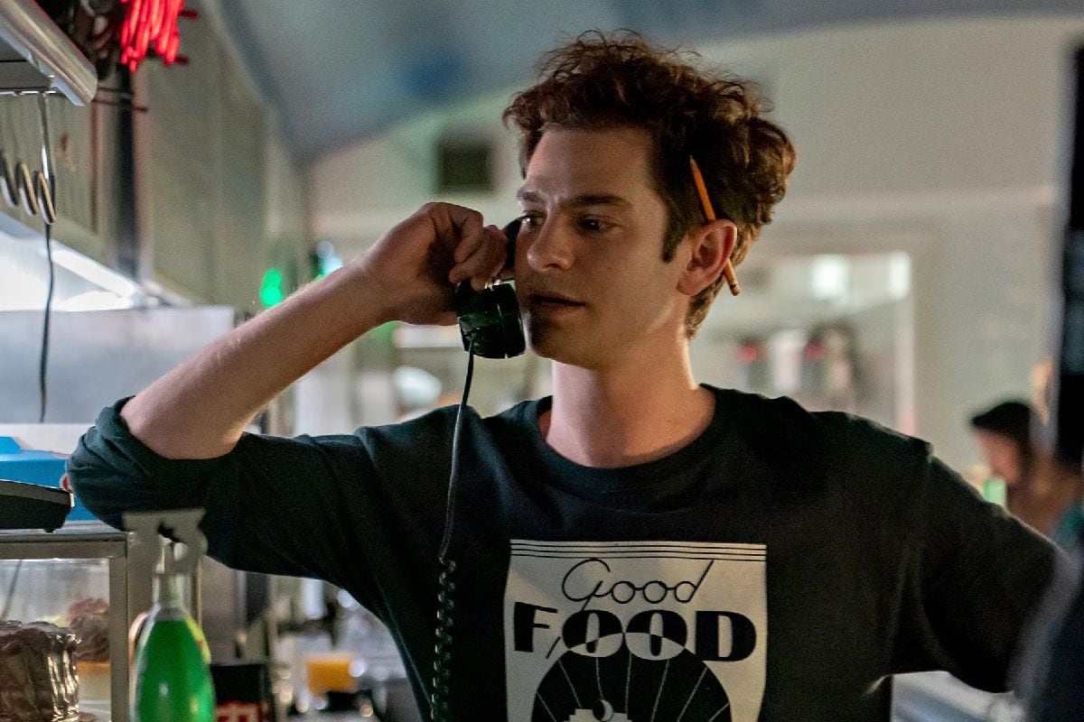 Andrew Garfield recita in «Tick, Tick... Boom!» , il film su Jonathan Larson, il creatore del successo musicale «Rent». (Credito/Netflix)