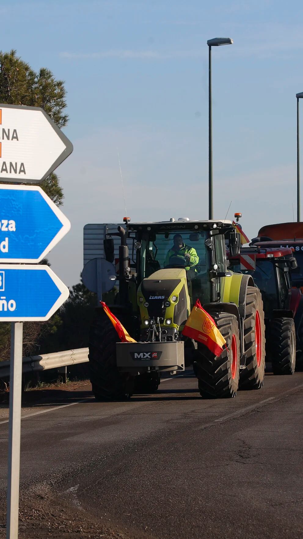 El mapa de la DGT que recoge todas las carreteras cortadas por las  manifestaciones