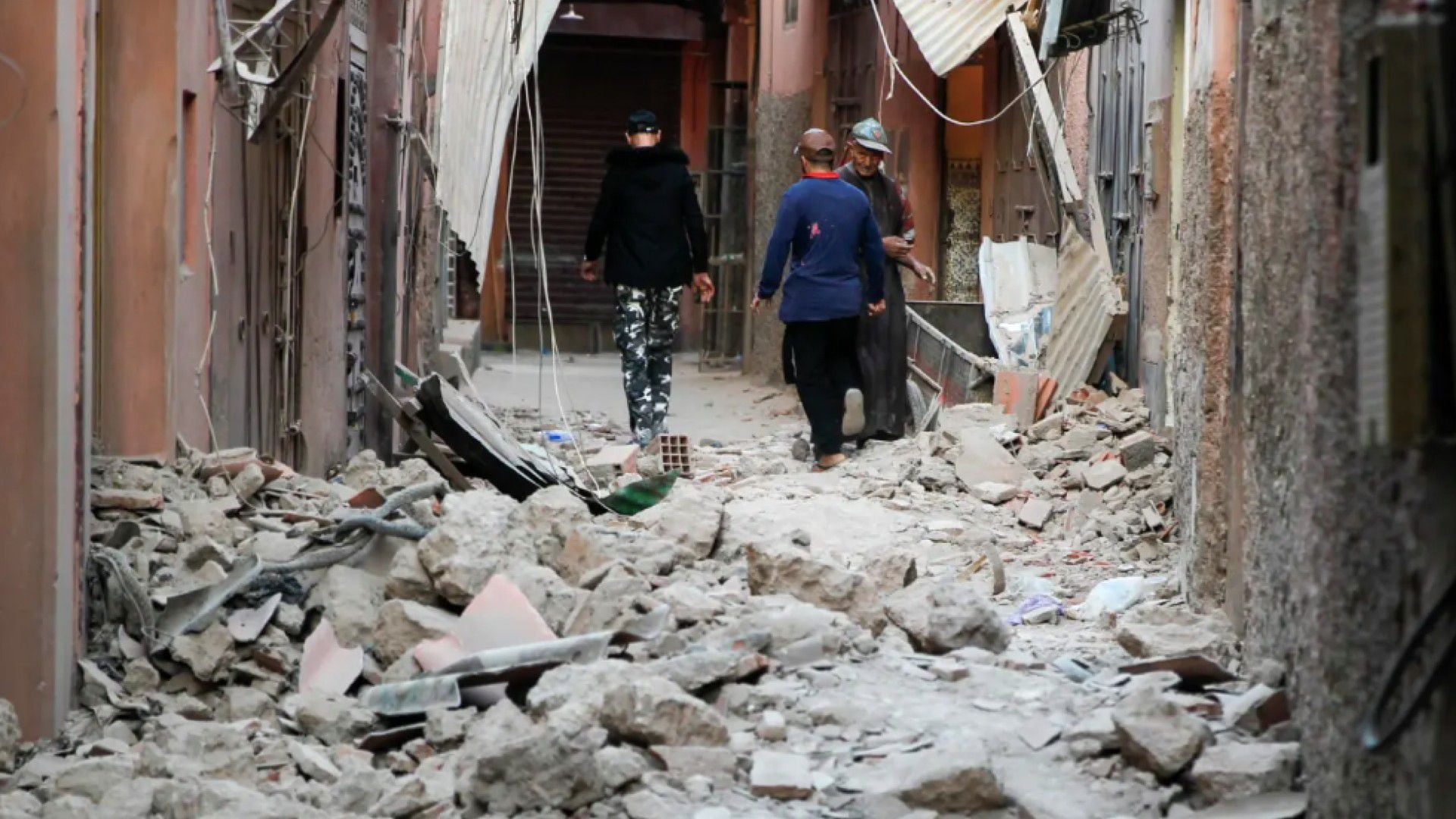 Terremoto en Marruecos. (EFE)