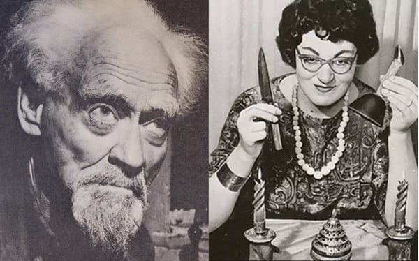 Gerald Gardner y Doreen Valiente popularizaron la Wicca a mediados del siglo pasado