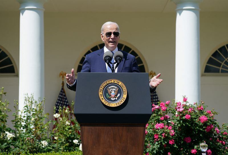 El presidente de Estados Unidos, Joseph Biden, durante un evento oficial en la Casa Blanca