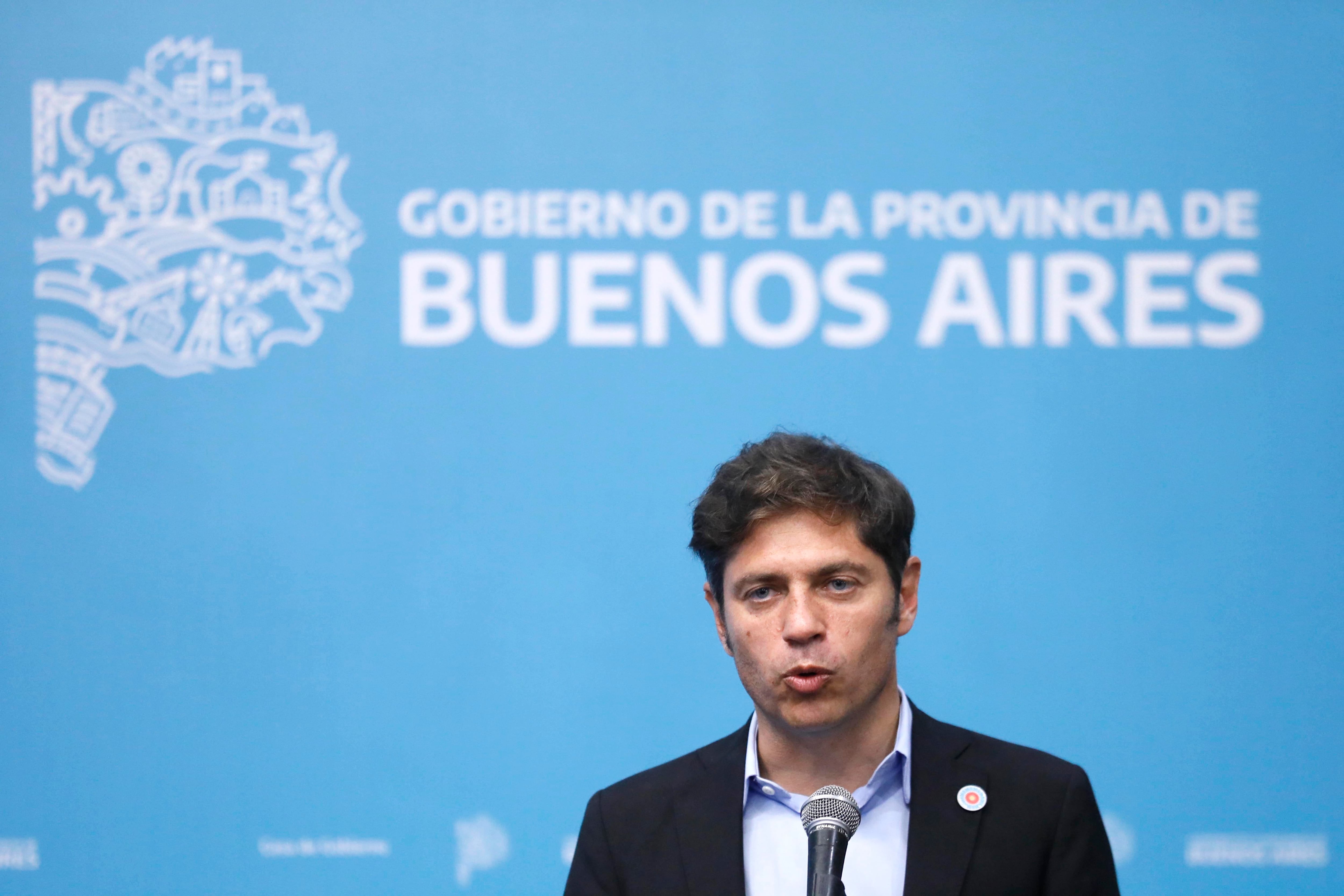 Foto de archivo del gobernador de Buenos Aires, Axel Kicillof. EFE/ Demian Alday Estévez 