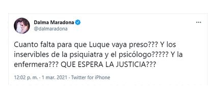 Dalma: su pregunta tiene respuesta.