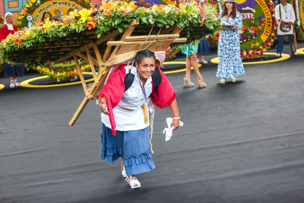 Ganadora silleta Emblemática. Foto: Alcaldía de Medellín