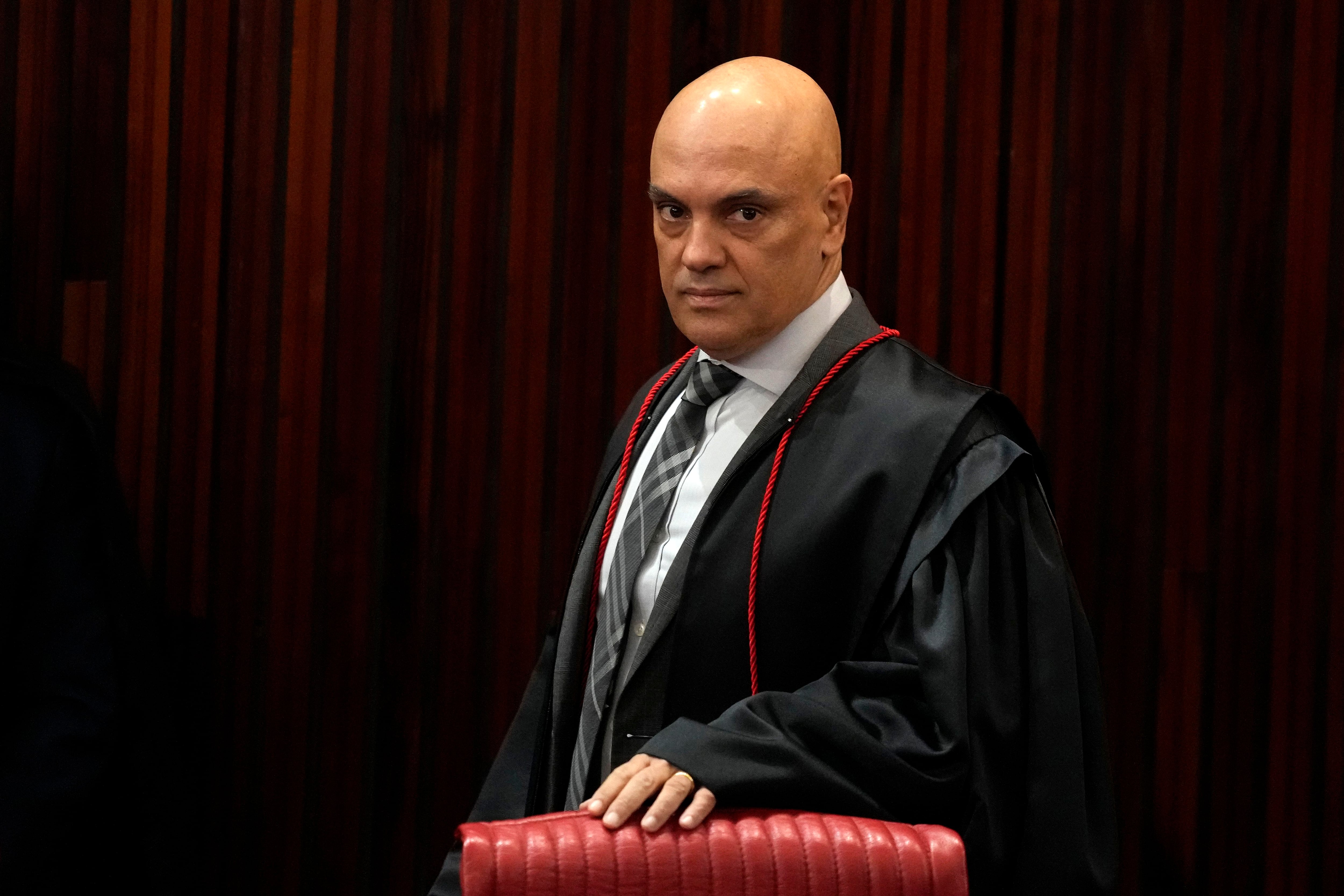 El juez del Supremo Tribunal de Brasil, Alexandre de Moraes (AP/ARCHIVO)