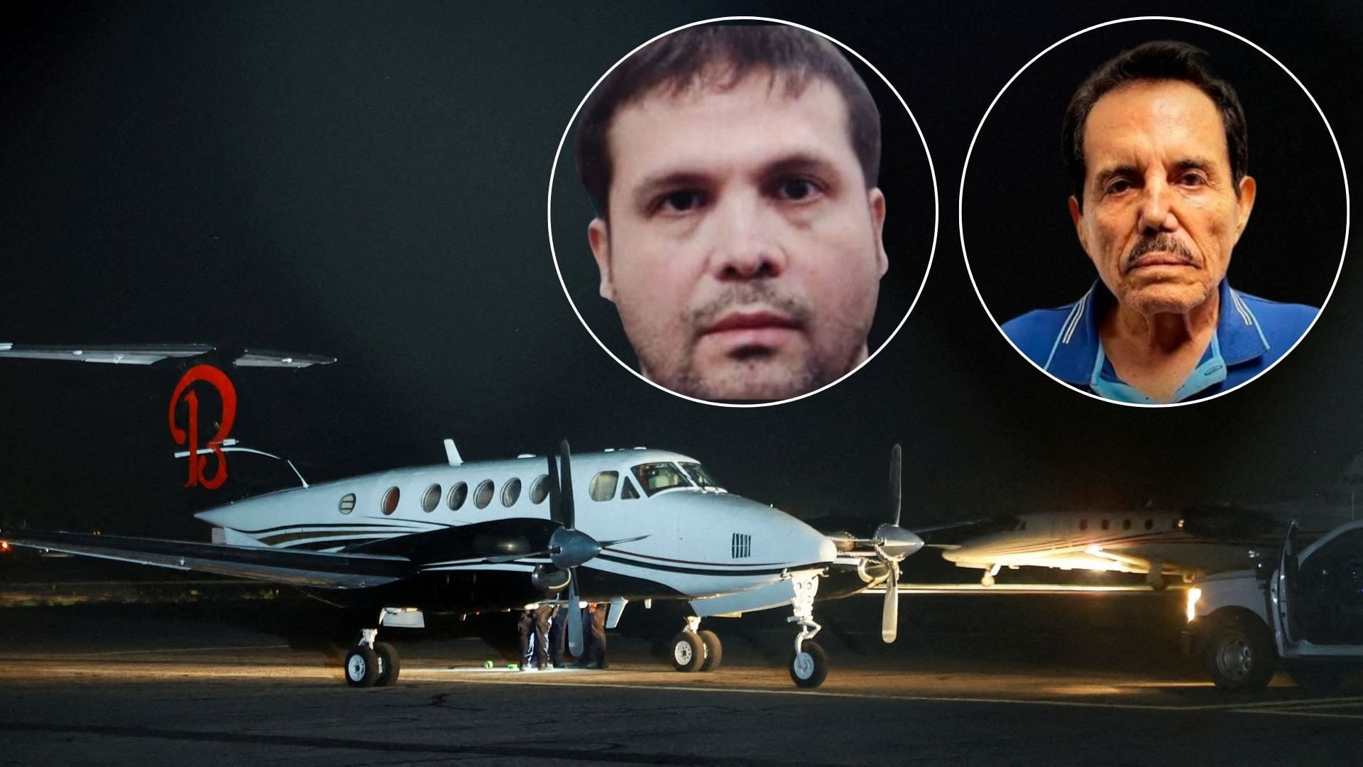 El FBI notificó el incautamiento de la aeronave Beech King Air 200 utilizada por Joaquín Guzmán López y El Mayo Zambada. (Anayeli Tapia/Infobae)