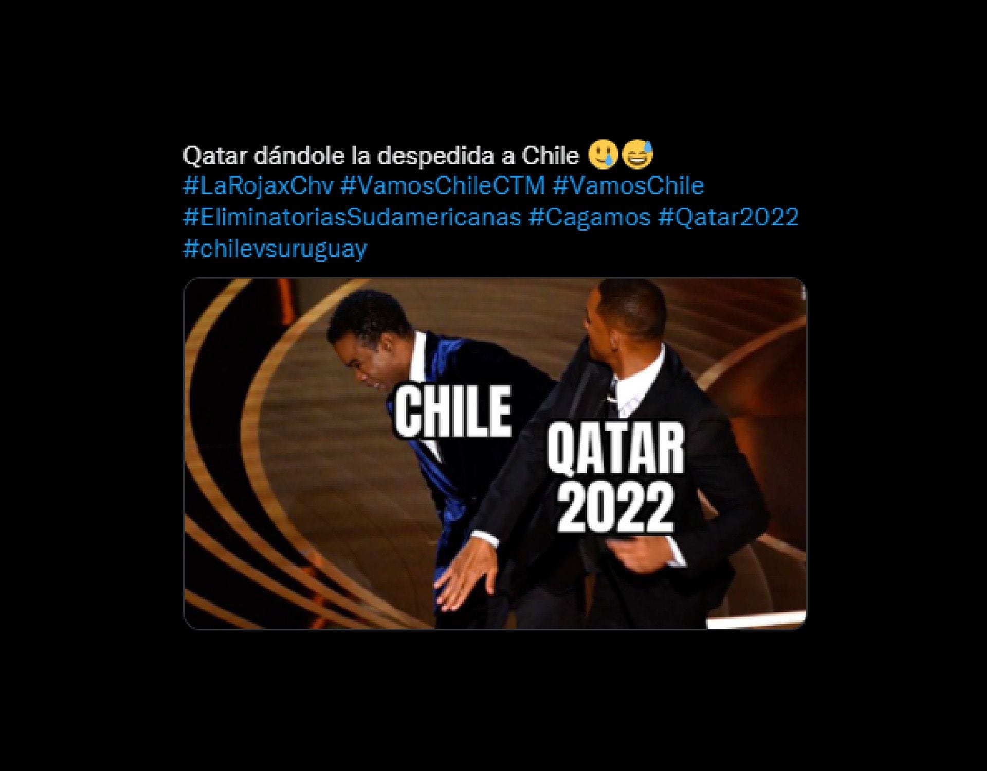 ELIMINAÇÃO DE MEMES DO CHILE E DA COLÔMBIA DA COPA DO MUNDO DO QATAR