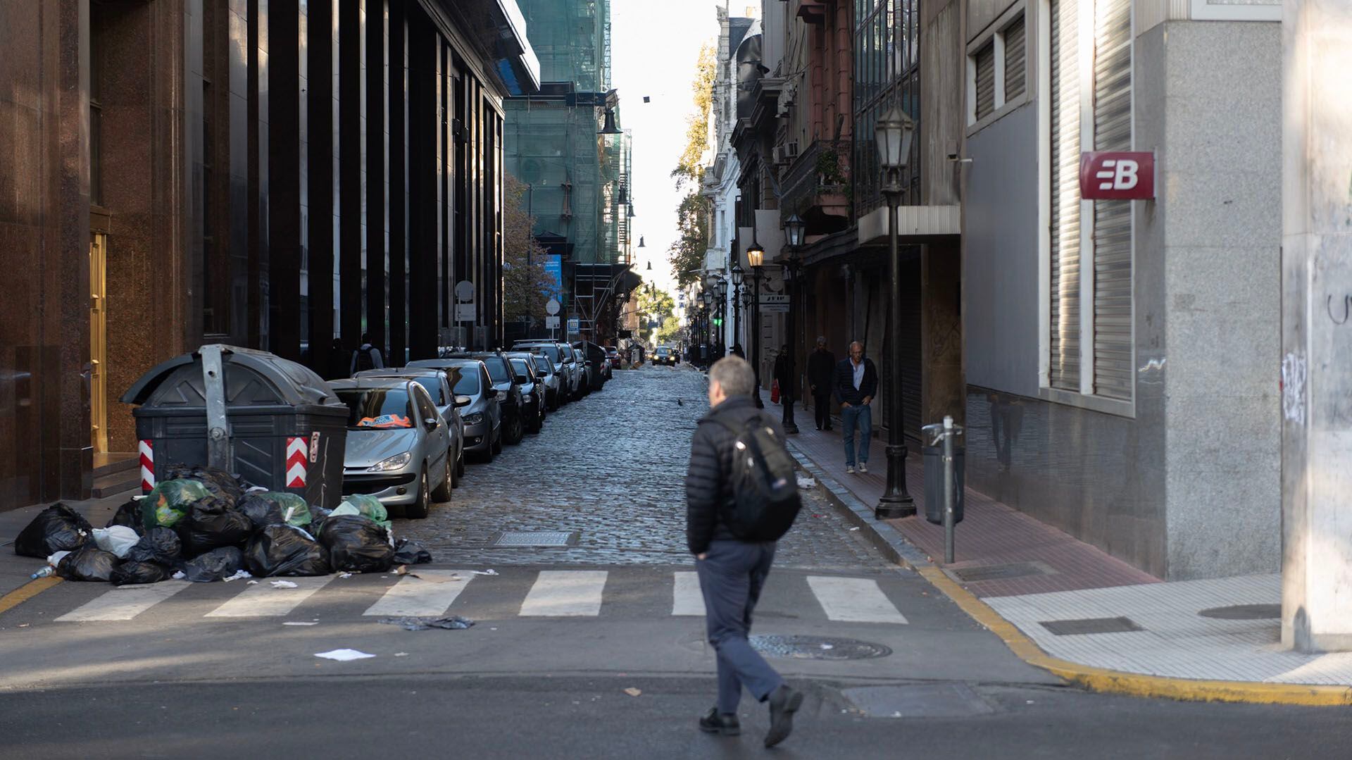 El microcentro estará vacío por la huelga en los bancos 