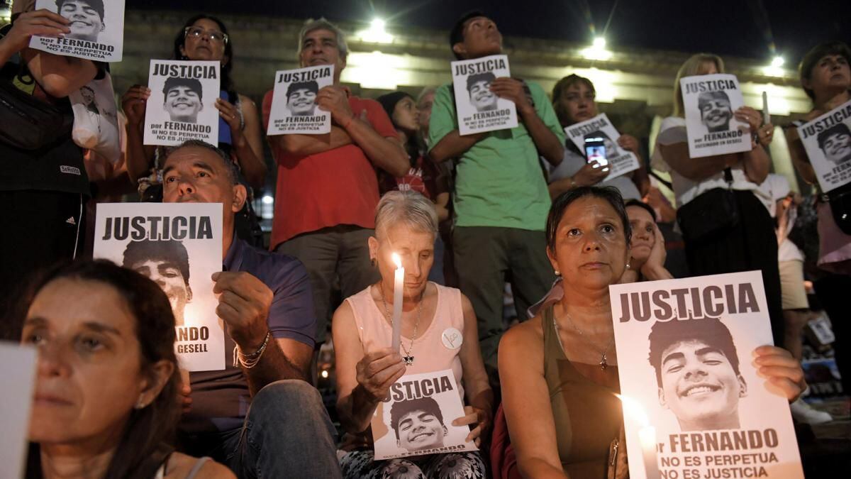 misa por el aniversario del crimen de Fernando Báez Sosa