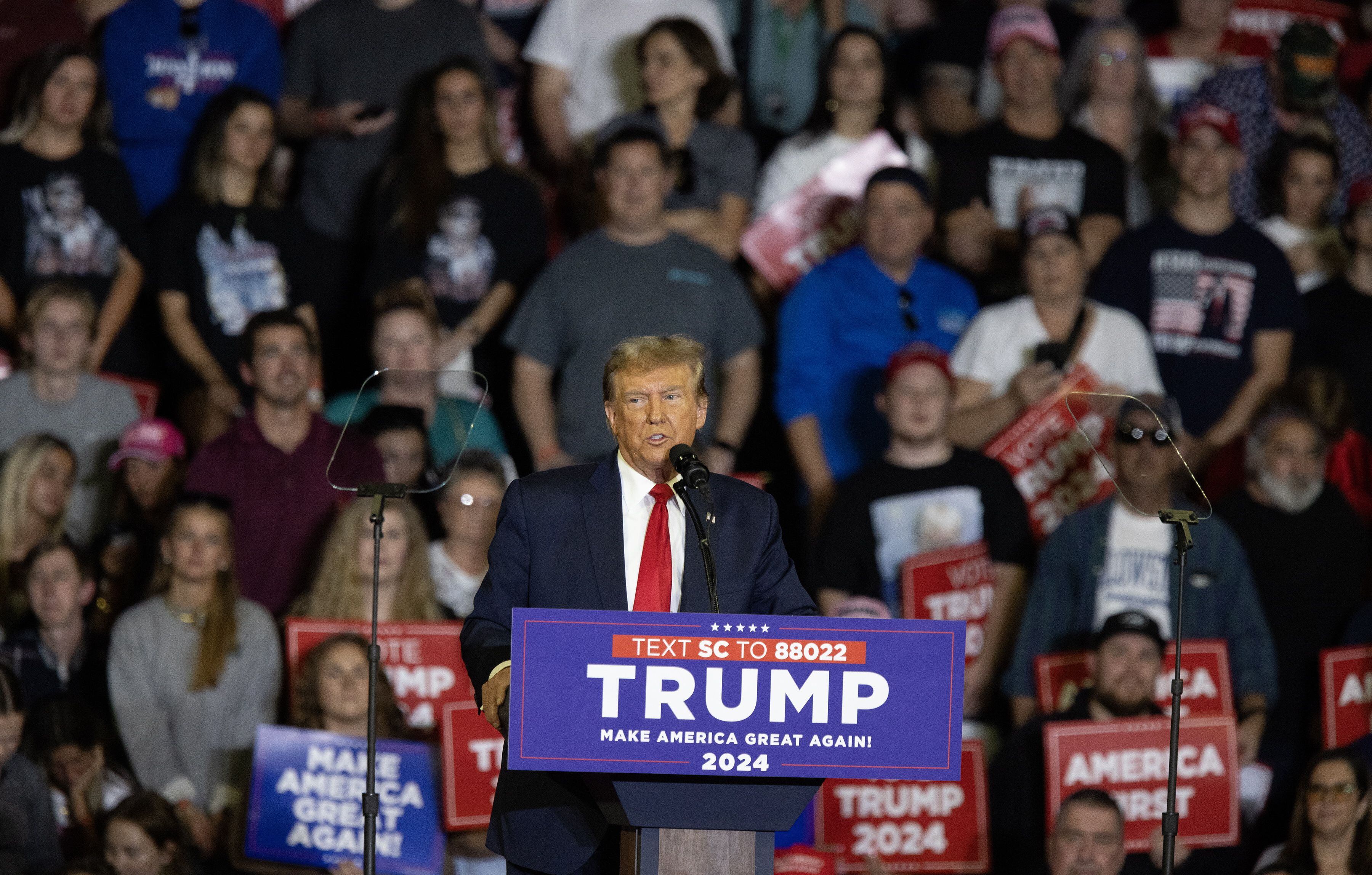 El expresidente de Estados Unidos Donald Trump, en una fotografía de archivo. EFE/EPA/Randall Hill 