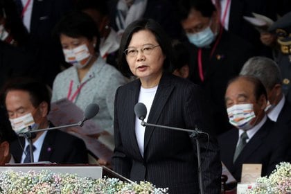 Tsai Ing-wen. REUTERS/Ann Wang/File Photo